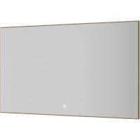 Зеркало Boheme Modern 120x70 543-120-MG с подсветкой Золото матовое с сенсорным выключателем и подогревом