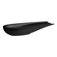 Раковина-чаша 100х38х17см Laufen Alessi One 8.1897.4.716.112.1 с покр. LLC, цвет: черный матовый