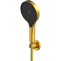 Душевой гарнитур Whitecross SET50TOPGLB 3 режима, золотой матовый