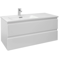 Тумба под раковину Jacob Delafon Madeleine EB2054-J5 100x47 см, L подвесная, цвет белая глянцевая