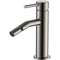 Смеситель AQUAme Siena AQM6216GM для биде, без донного клапана, оружейная сталь