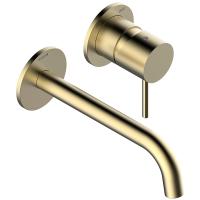 Смеситель для раковины Bossini Teo Z00730.043 Сатинированное золото