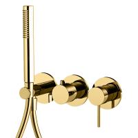 Смеситель Fima Carlo Frattini Spillo Up F3049X8OR для душа, встраиваемый, цвет золото