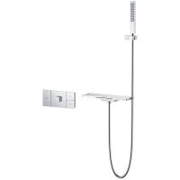 Смеситель для ванны Vincea Futura VSFW-2F110TCH с термостатом Хром