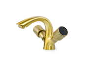 Смеситель для раковины Boheme Royal Cristal 311-Royal/CRSTBlack Бронза