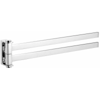 Полотенцедержатель Wonzon & Woghand Eclipse WW-9131 37 см, поворотный, двойной, хром