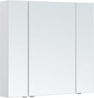 Зеркальный шкаф Aquanet Алвита new 00303897 90 белый матовый