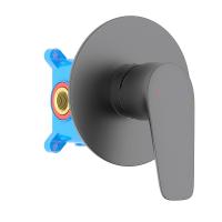 Смеситель для душа Aquatek Бетта AQ1166BGM цвет Оружейная сталь