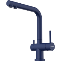 Смеситель для кухни с подключением к фильтру Omoikiri Nagano-IB 4994433, indigo blue