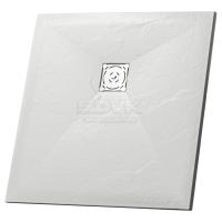 Душевой поддон из искусственного камня RGW Stone Tray ST-W 75x75 16152075-01 белый