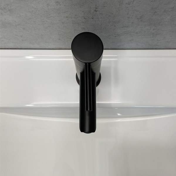 смеситель для раковины comforty fc018a-cmt черный матовый