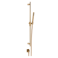 Душевая стойка Gessi INVERSO RIGATO 73541#735 цвет-warm bronze PVD
