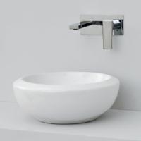 Artceram Blend Раковина 46 см, без отв., накладная, цвет: белый