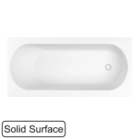 Ванна Whitecross Gin 0217.170080.200 встраиваемая, с регулируемыми ножками и сифоном, композит, 170x80 см, белая матовая