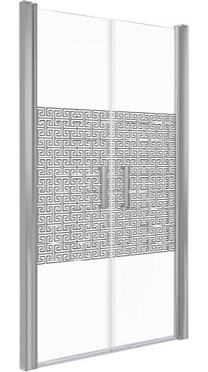 дверь для душевой кабины в нишу good door fantasy sd-100-f-ch