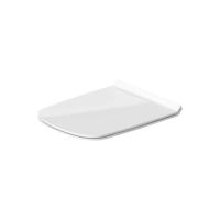 Сиденье Duravit DuraStyle для удлиненного унитаза (253709, 254209) цвет белый, петли нерж сталь. с микролифтом. (СПЕЦЦЕНА)
