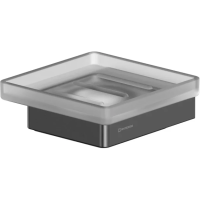 Мыльница WHITECROSS Cubo CU2420GM оружейная сталь