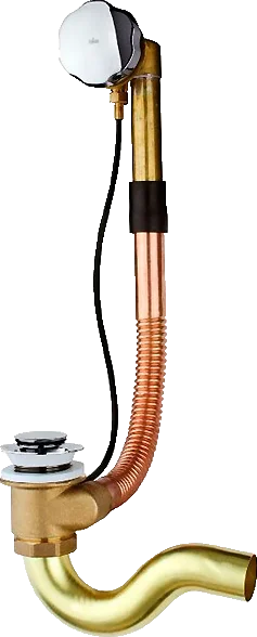 Слив-перелив Timo 8003 полуавтомат Хром