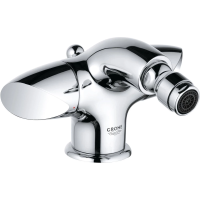 Смеситель Grohe Aria 24030000 для биде, с донным клапаном, хром