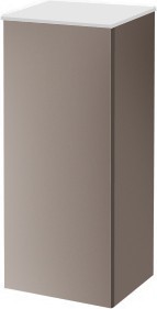 шкаф подвесной keuco royal reflex 34020 140001 стекло трюфель l