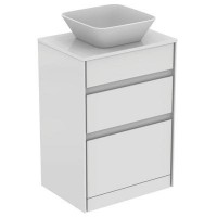 столешница мебельная под раковину ideal standard connect air e0848b2 белый