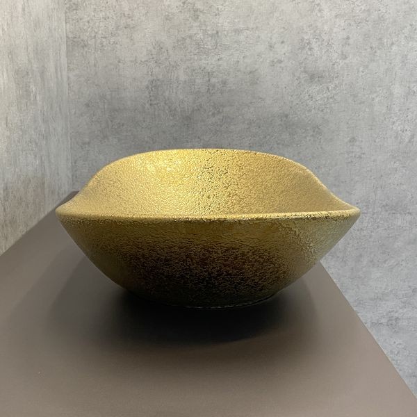 раковина накладная 62 см comforty 7811asj золото