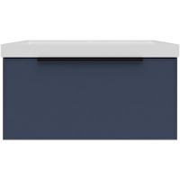 Тумба под раковину La Fenice Simpla FNC-01-SIM-BG-80 80 см, подвесная, синий матовый