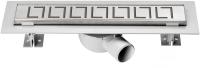 Душевой лоток Vincea Optima 60 SAY.601.60.P.BLOK с решеткой хром