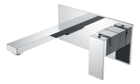 Смеситель для раковины Boheme Qubic 475-CR Хром