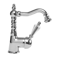 Смеситель Cezares Vintage VINTAGE-BSM2-01-Sw для биде, с донным клапаном, хром