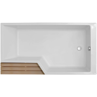 Акриловая ванна Jacob Delafon Bain Douche Neo 160x90 R E6D000R-00 без гидромассажа