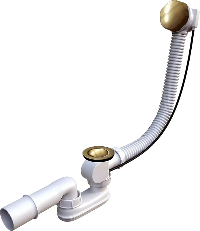 Слив-перелив Toni Arti BS TA-BS-120BR 52 мм, полуавтомат, бронза