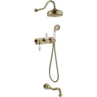 Душевая система Boheme Medici 308-SW Бронза