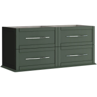 Тумба под раковину Cezares Tiffany 55332 120 см, подвесная, Verde Opaco