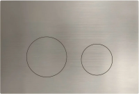 Клавиша слива Esbano MTK-60ST нержавеющая сталь, сатин (с покрытием против отпечатков пальцев)