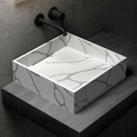 Раковина 40x40 см Abber Blitz AS2502GB