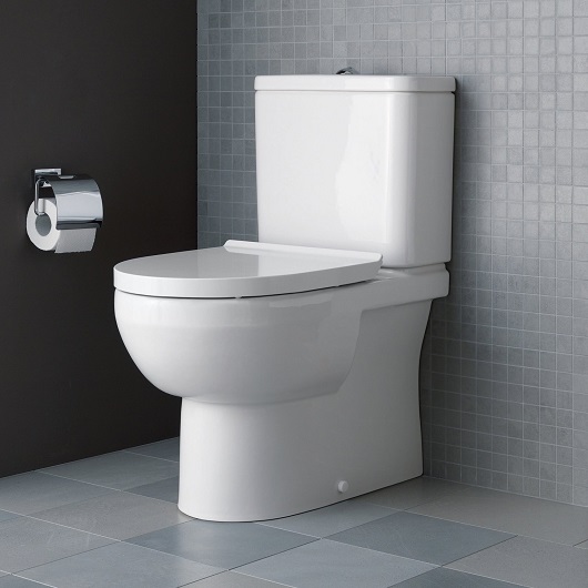 унитаз моноблок duravit durastyle basic 21820900002 безободковый, цвет белый