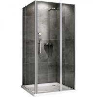 Душевой уголок Abber Sonnenstrand 140х85 AG04140S-S85 профиль хром, стекло прозрачное