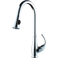 Смеситель для кухни Creavit MF8890D с выдвижным изливом, хром