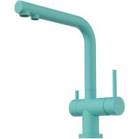 Смеситель для кухни с подключением к фильтру Omoikiri Nagano-AZ 4994431, azur blue
