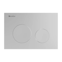 Кнопка смыва для инсталляции Knotlor BIS102WY, белый