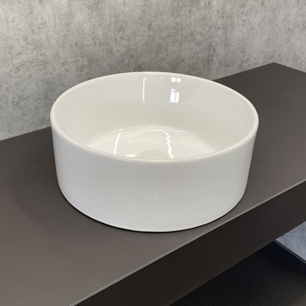 раковина накладная 41 см comforty 78170 белый