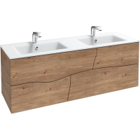 Тумба под раковину Jacob Delafon Sherwood 140 EB1835RU-P6 подвесная Натуральный дуб