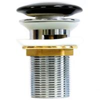 Донный клапан CeramaLux RD026 черный матовый