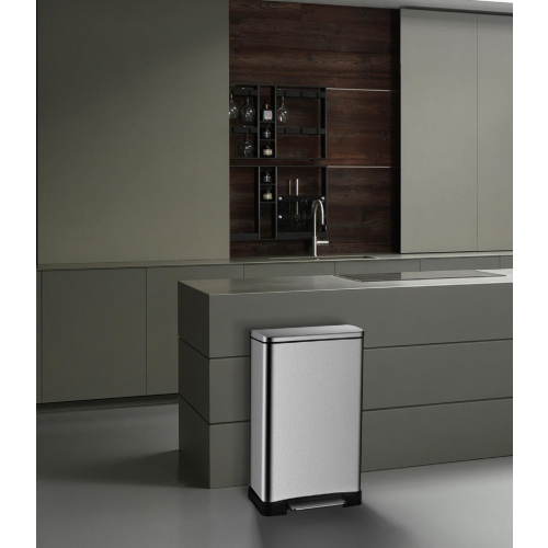 Мусорное ведро Weltwasser WW ME WW LASSY WT 12L с педалью, белое