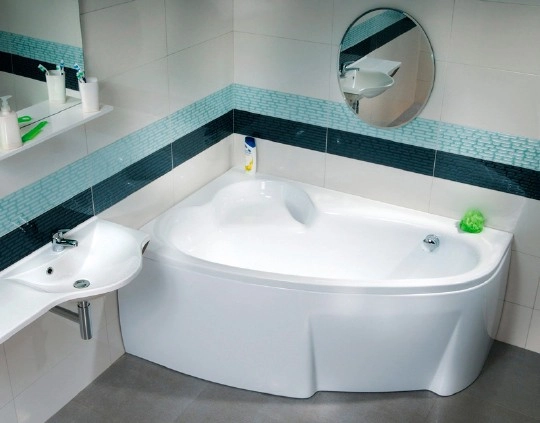 акриловая ванна ravak asymmetric 150x100 l c441000000