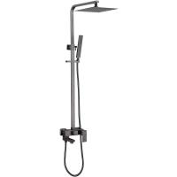 Душевая система Abber Daheim AF8216NG 250 мм, со смесителем, никель