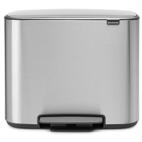 Мусорное ведро Brabantia Bo Pedal Bin 121128 11 + 11 + 11 л