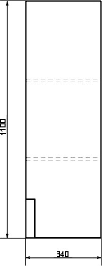 шкаф подвесной comforty дюссельдорф 35 дуб дымчатый