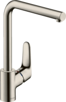 Смеситель для кухни Hansgrohe Focus M41 31827800, сталь